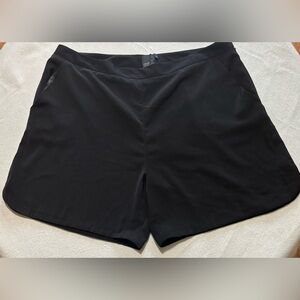 ASOS Black High Waist Athletic Shorts